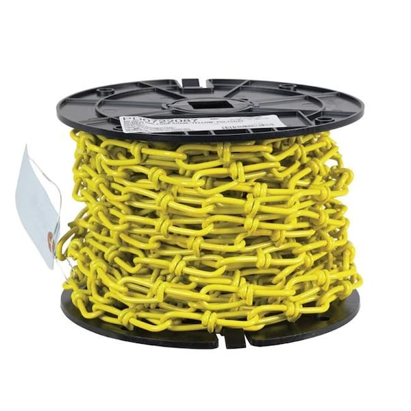 Campbell Chain & Fittings Campbell Chain 5368782 No.2-0 Double Loop Carbon Steel Chain - 0.14 in. Dia. x 50 ft. 5368782 - main